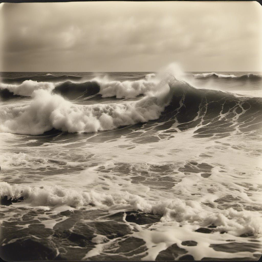 wild ocean waves far out, intricate, photo realistic, <lora:...