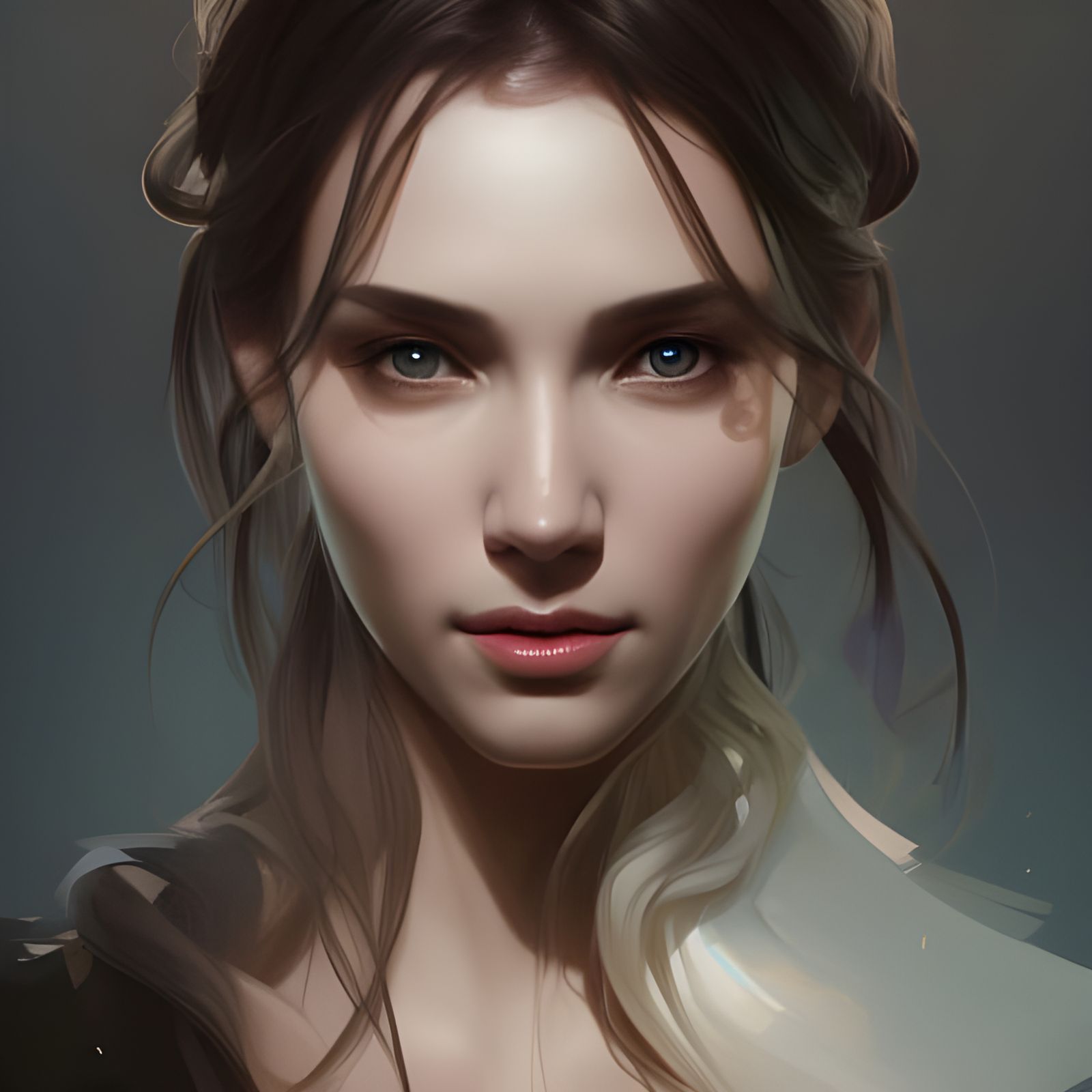 An attractive middle aged woman with a nice smile - AI Generated Artwork -  NightCafe Creator