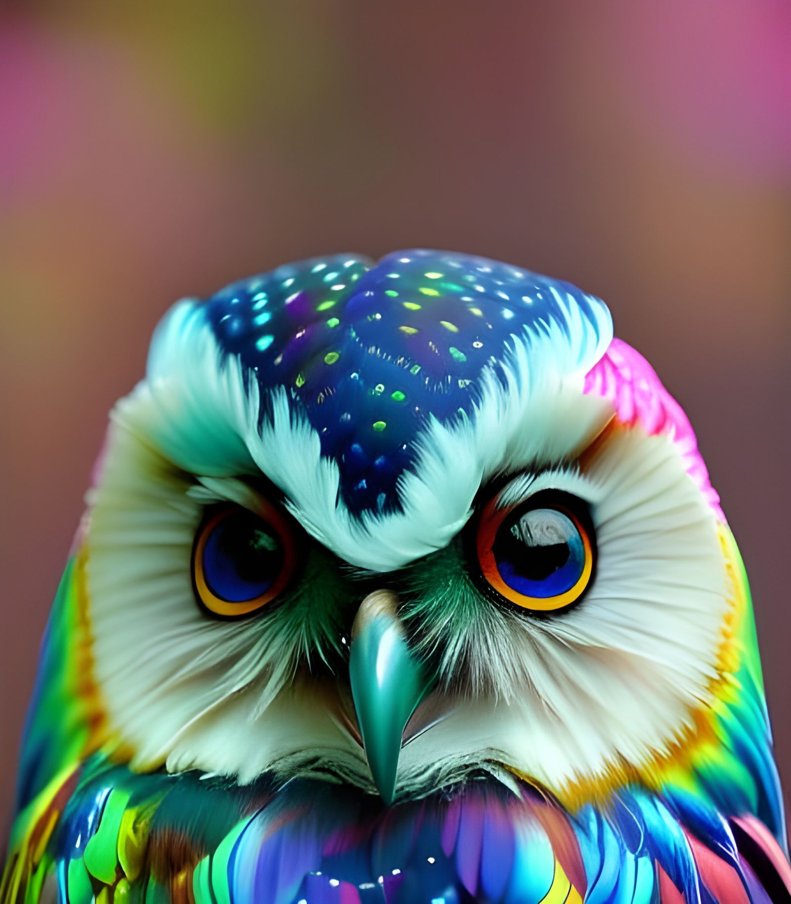 Owl mug shot  by @Ria Carrma