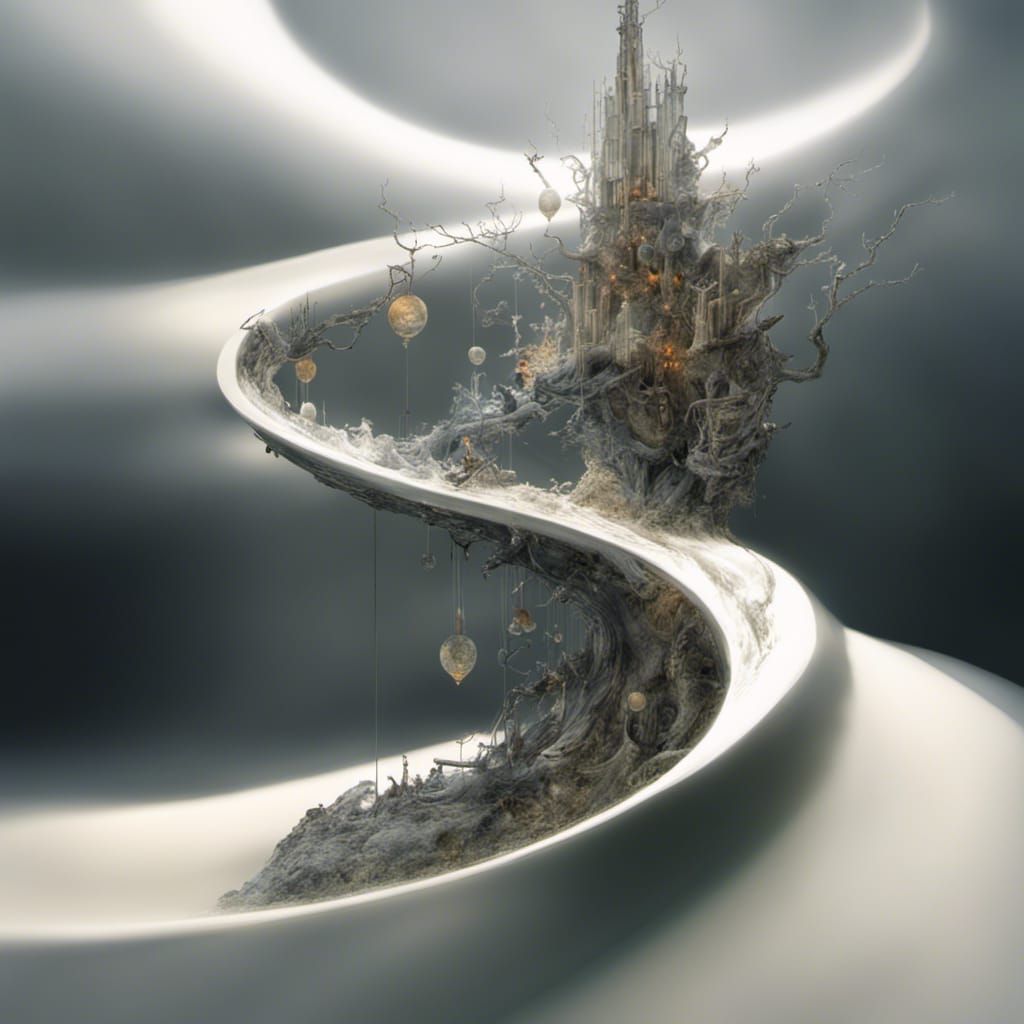 An Entire Civilization might fit on the Head of a pin in that Castle over there... and THIS is a pinhead too.