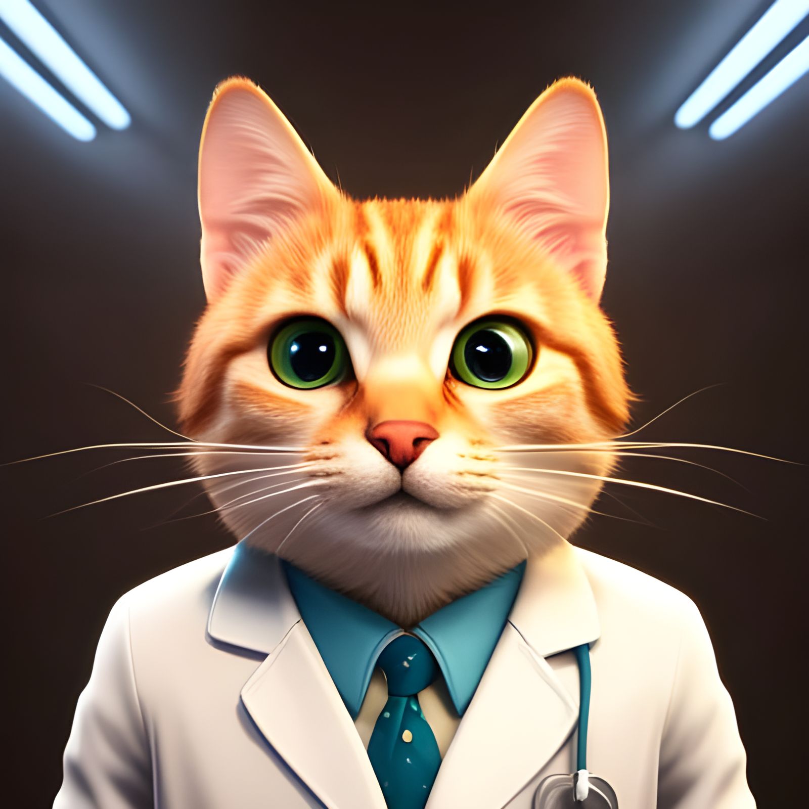 Career Cats Doctor AI Generated Artwork NightCafe Creator
