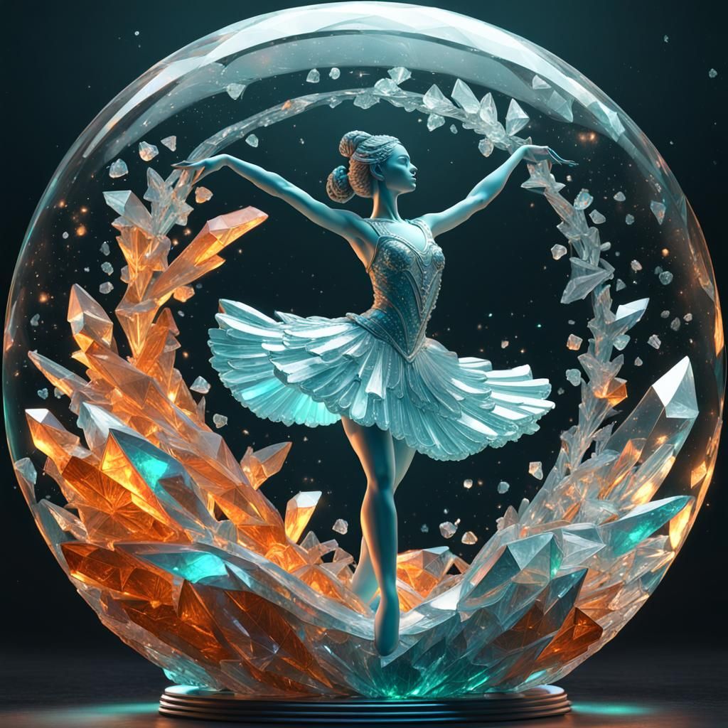 Ballerina sculpture