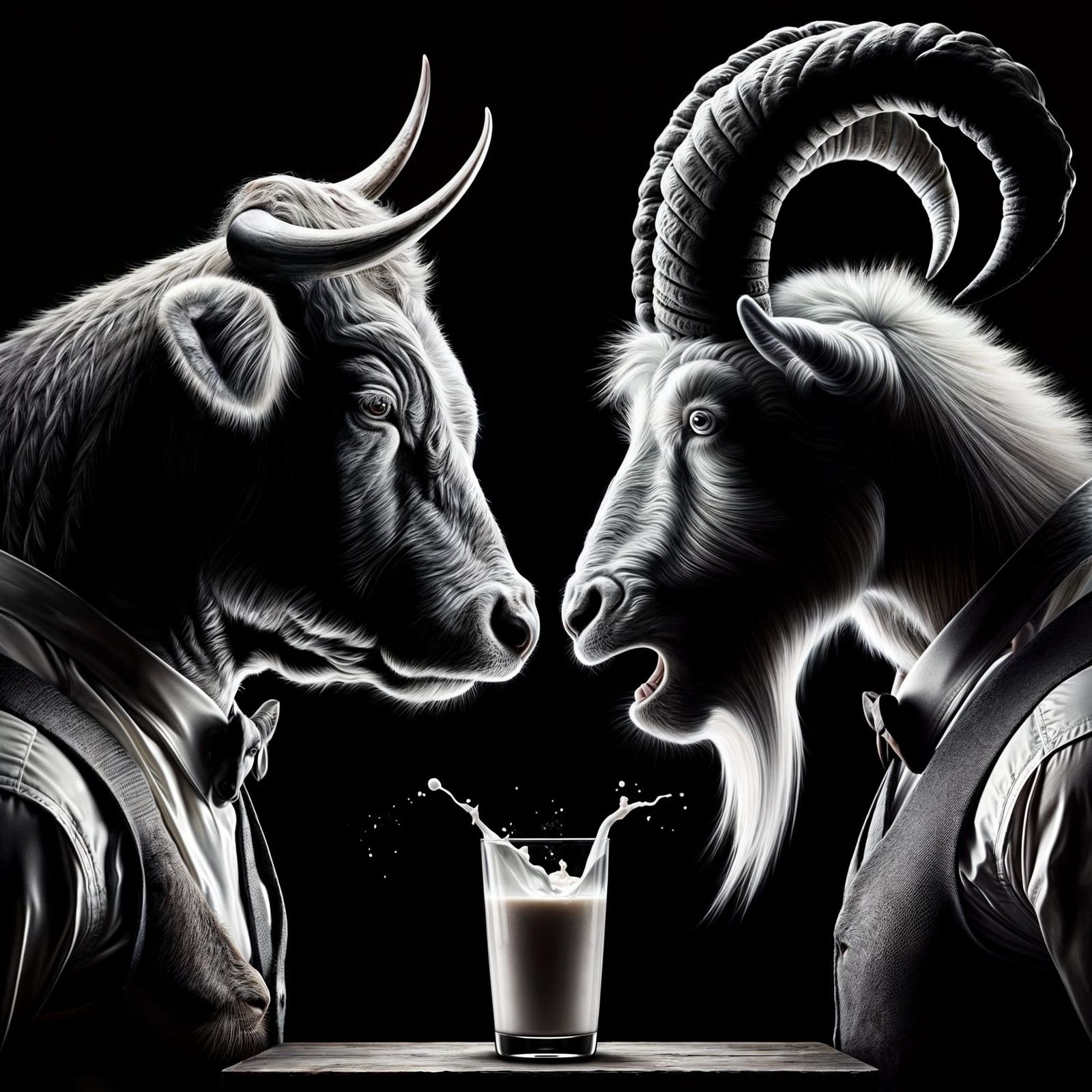 "They are in a baaad moood...!" 🤨👊