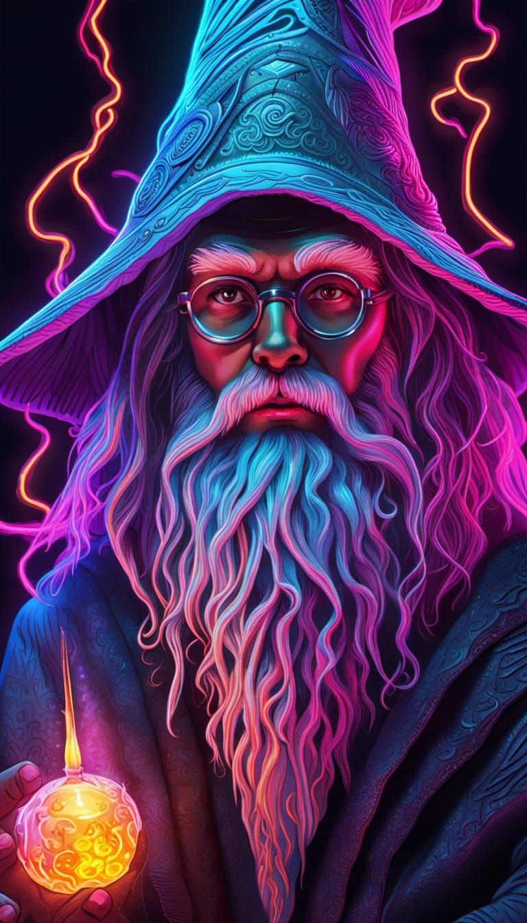 Neon Wizard