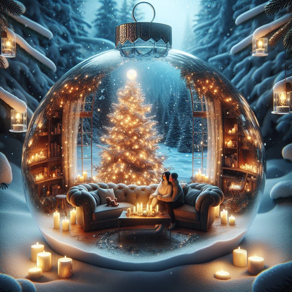 Lueur de la veille de Noël  by @ericde