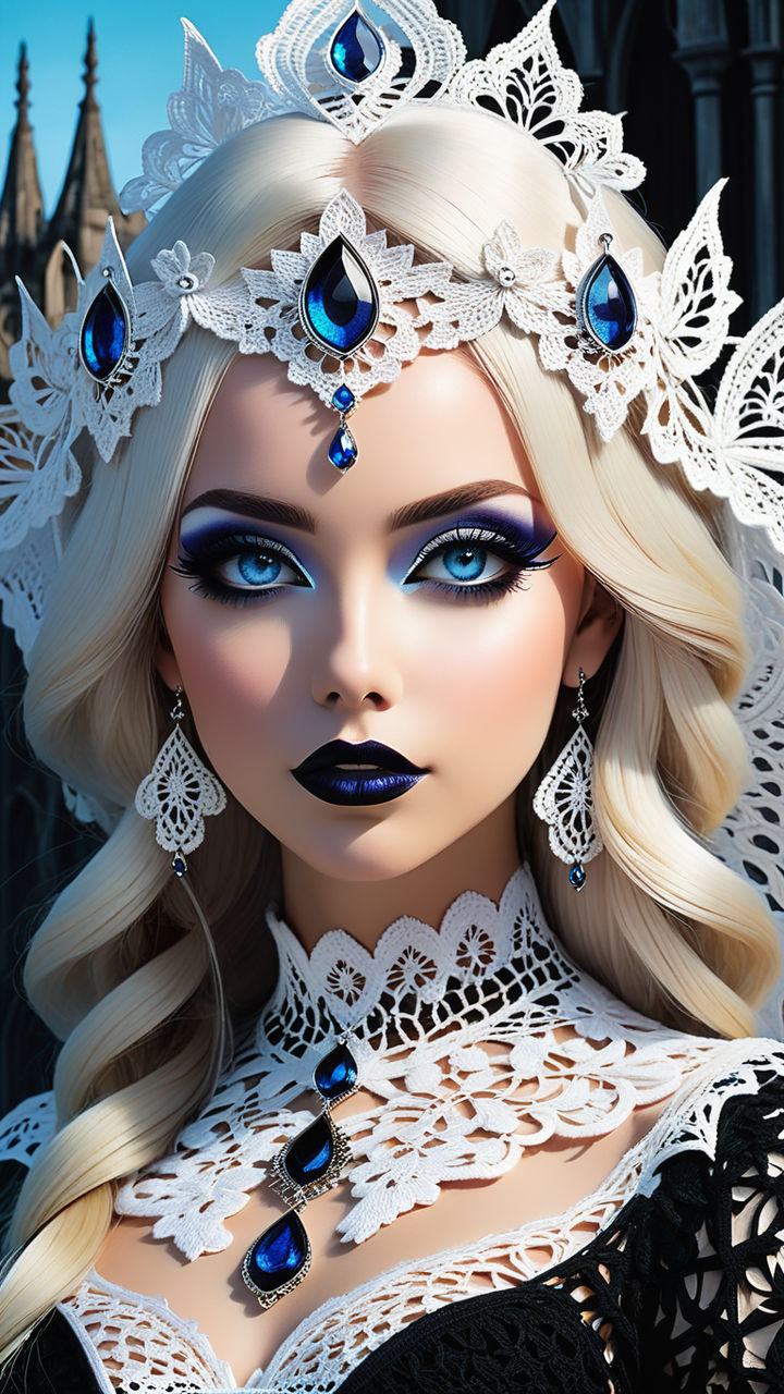 Magical Gothic woman