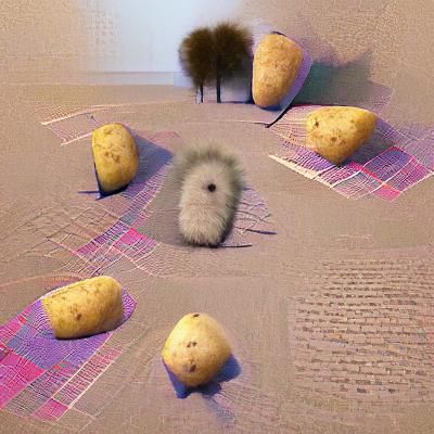 Fuzzy potato