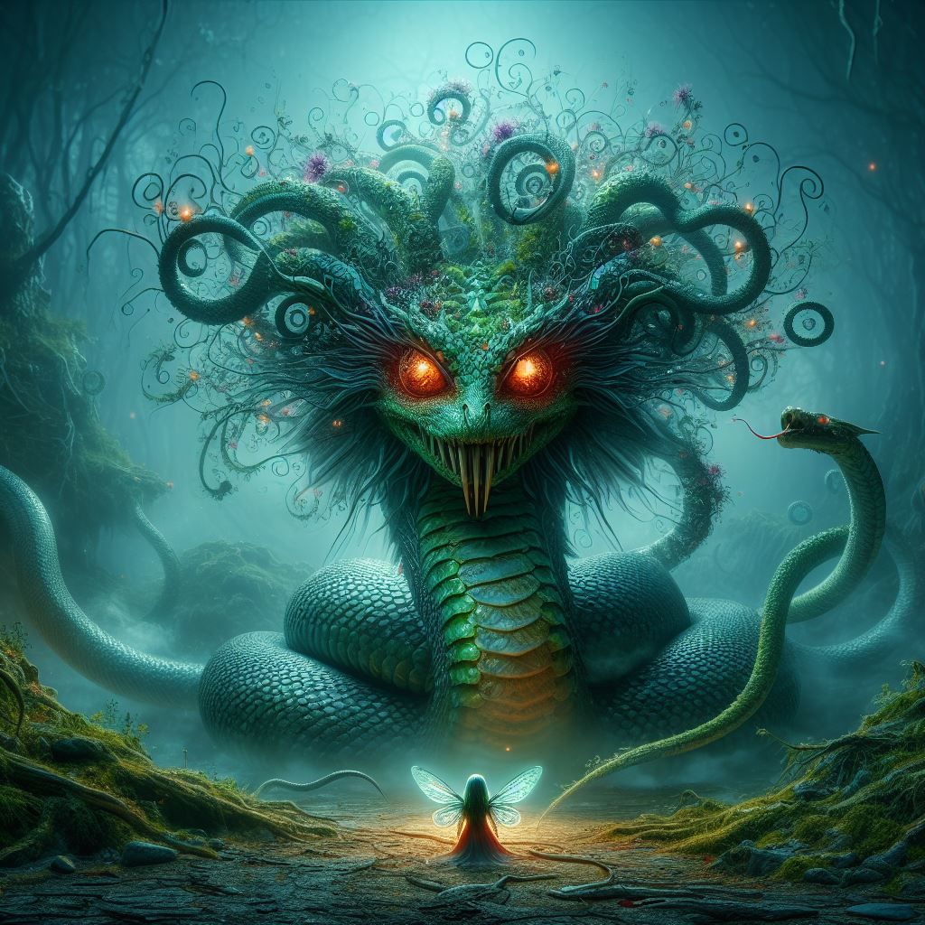 Mythy Serpent - Fairy World Mysterious Creatures (part 13)