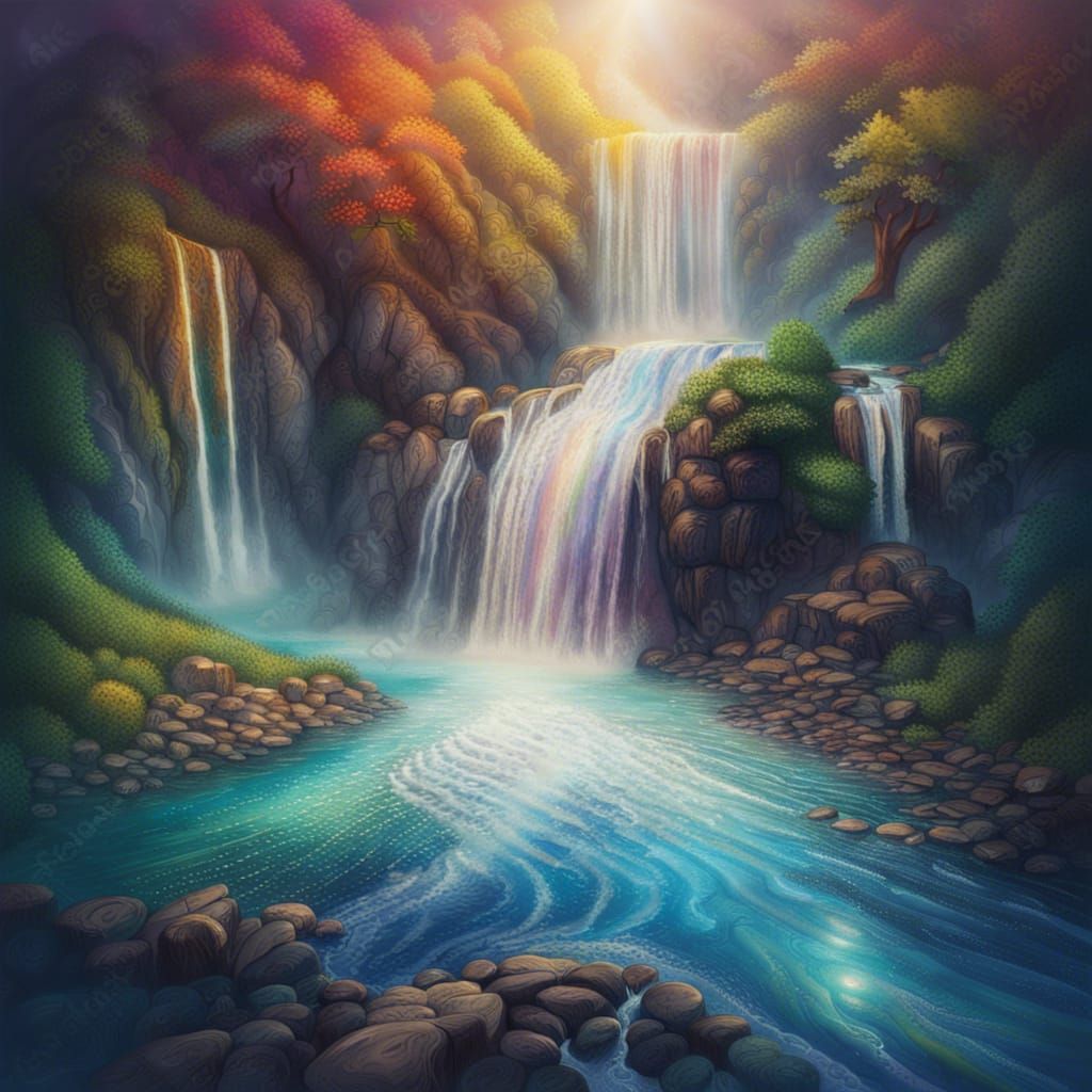 Huge waterfall