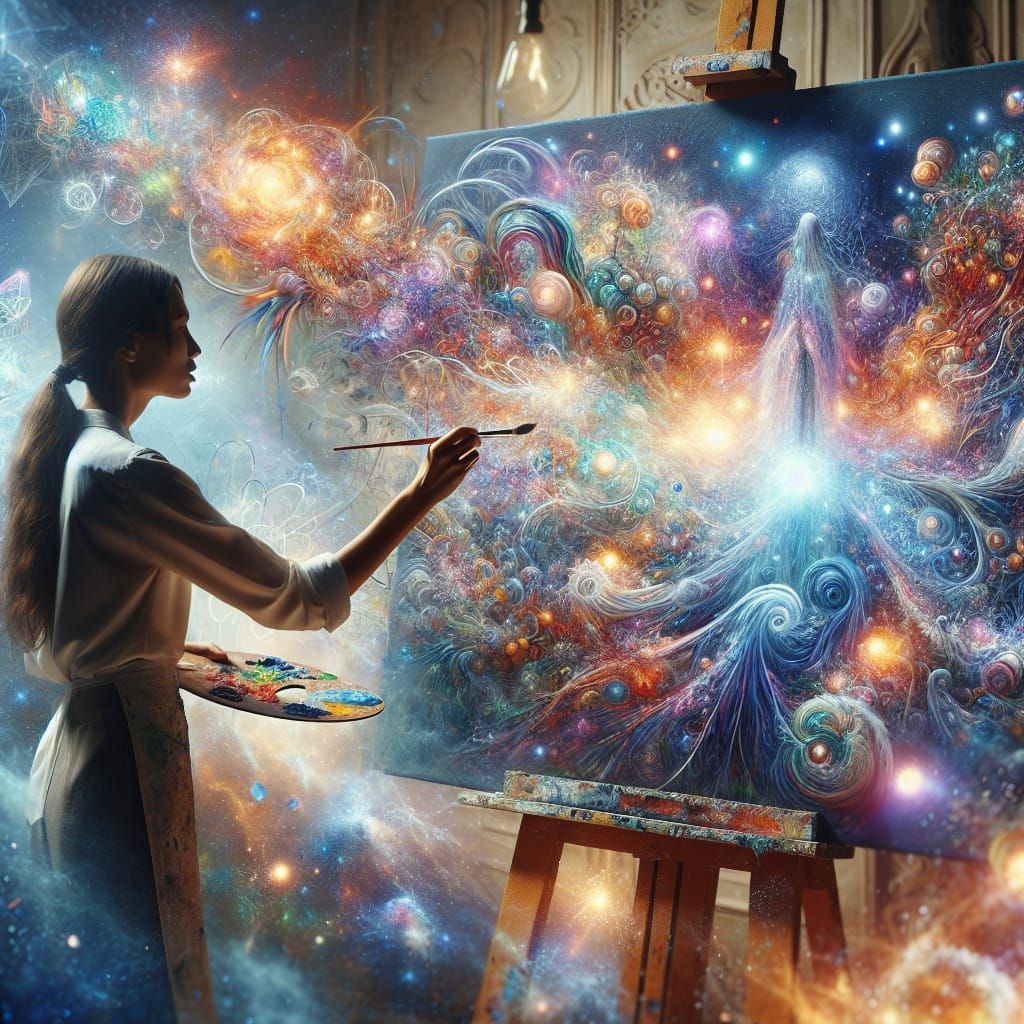 Painting the magic  by @HC