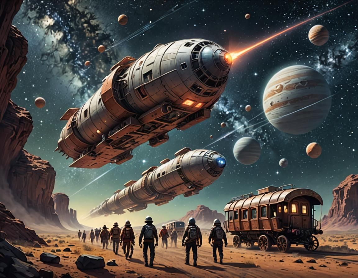 wagon-train to the stars.