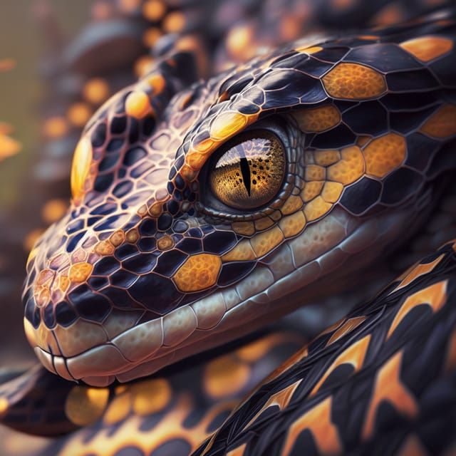 Snake  by @Psycho