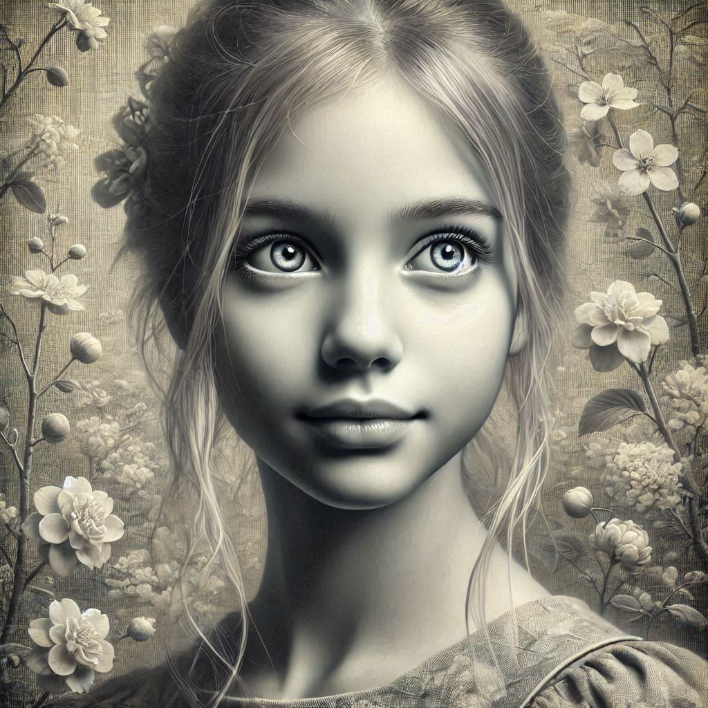 Young dreaming girl - 10