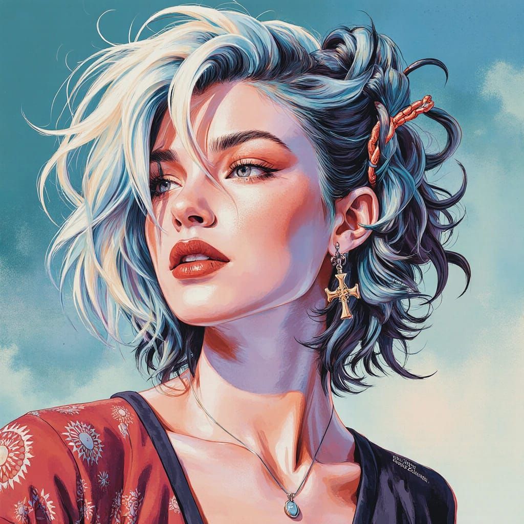 Simple Backdrop Figure