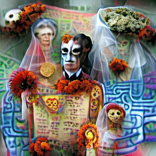 Unholy matrimony day of the dead 