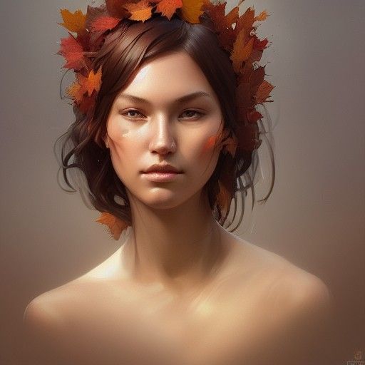 autumn descends on me