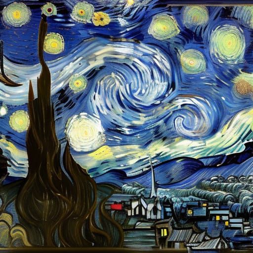 Beautiful starry night