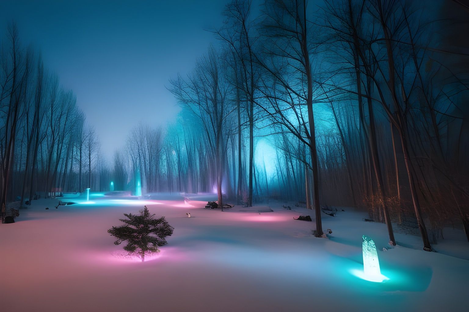 Art Museum of Lights os Everything - Strange multidimensiona...