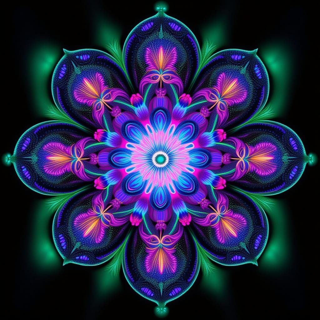 mandala style