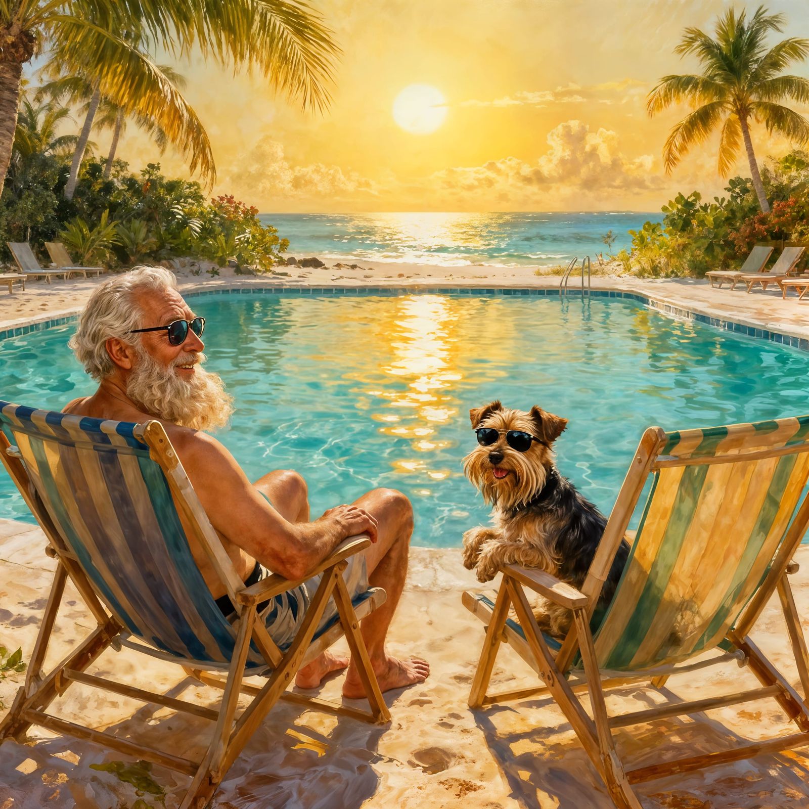 Man's Best Bud!  by @AntonioF