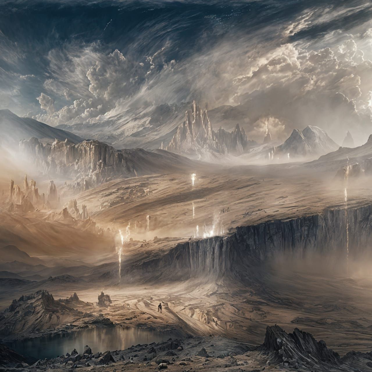 Ghosts on the Desert +