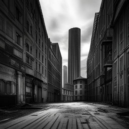 abandoned city
