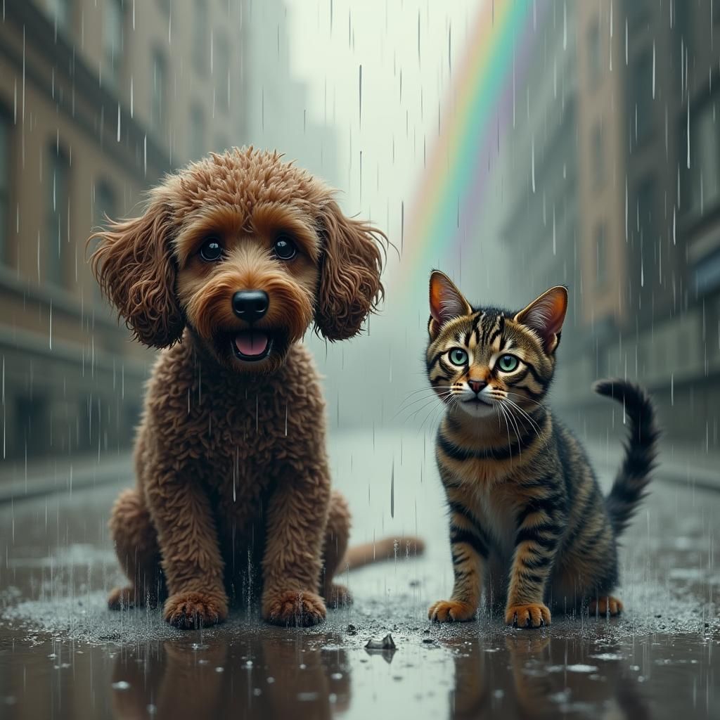 They always love getting wet BFF