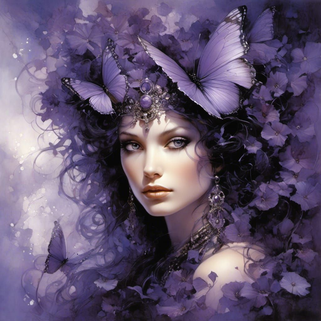 Purplefly Buttermoth