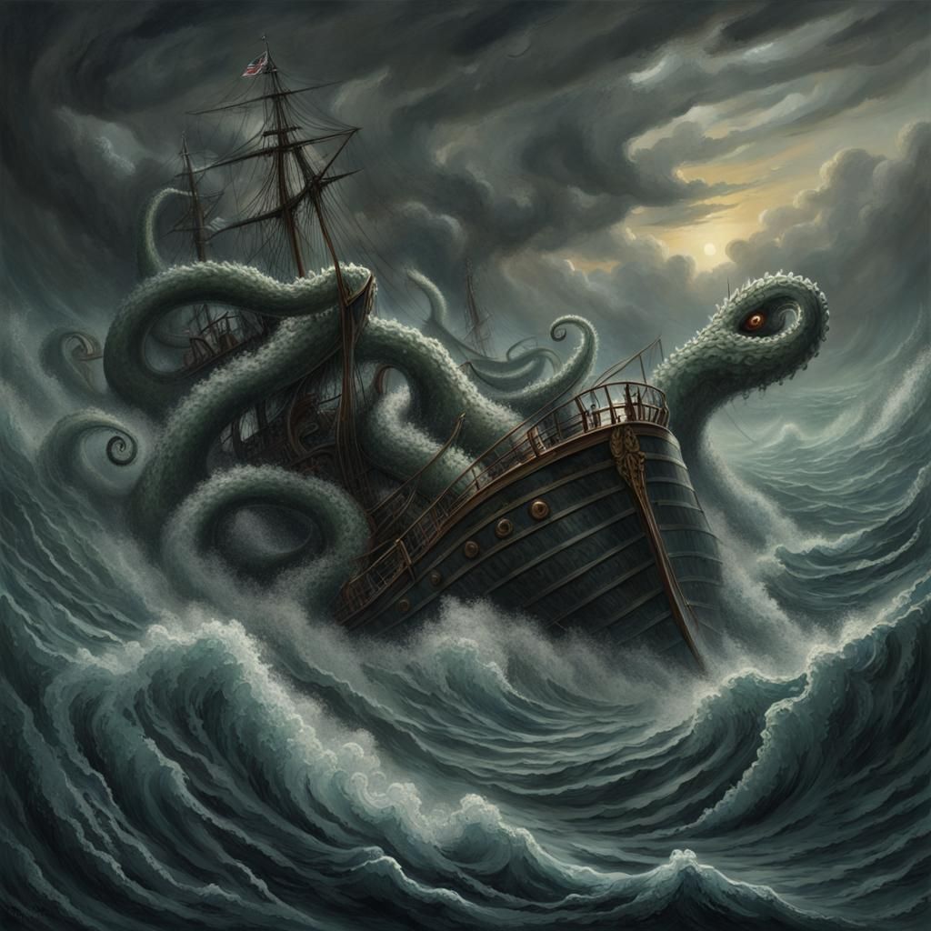 The Kraken Satiated His Anger By Taking Revenge.