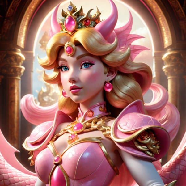 Dragon Princess Peach