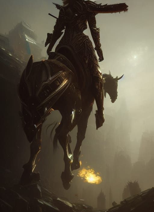 Suit of Living armor in an arena