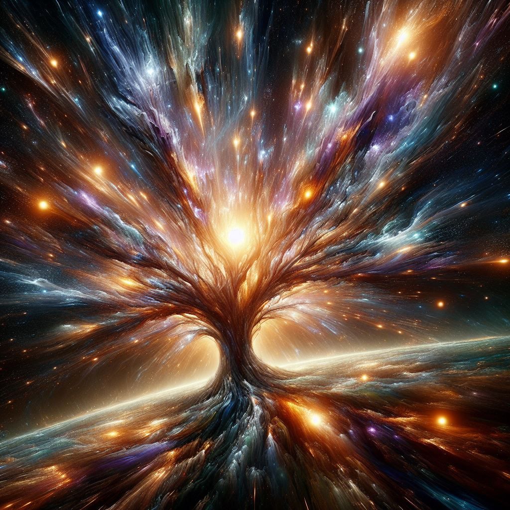 The Centre Of The Universe - The Tree Of Life - AI Generated Artwork ...