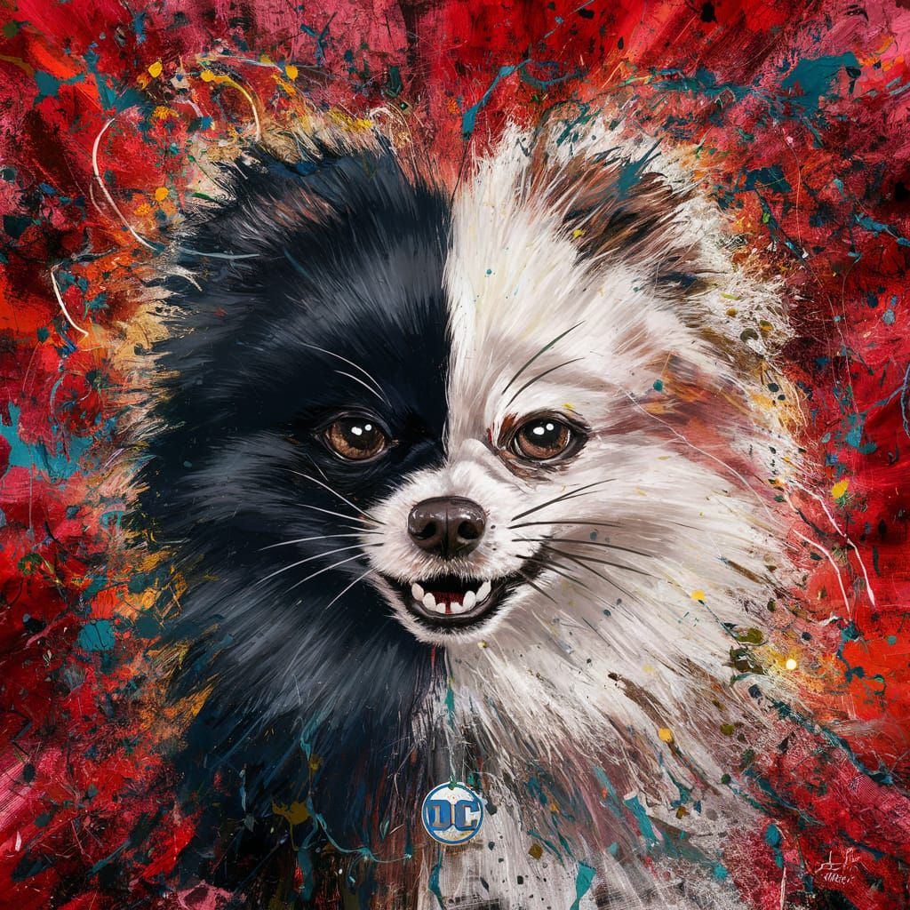 What if twoface was a Pomeranian