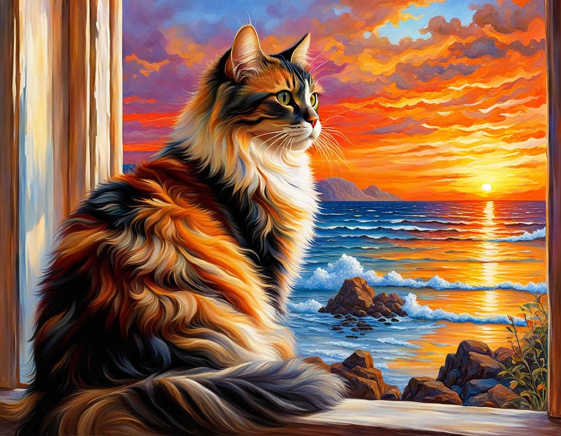 Sunset View  by @Lainhanshee