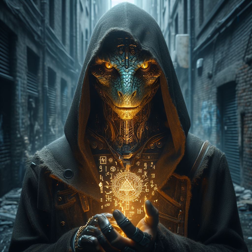 Reptilian Rune Wizard 2199