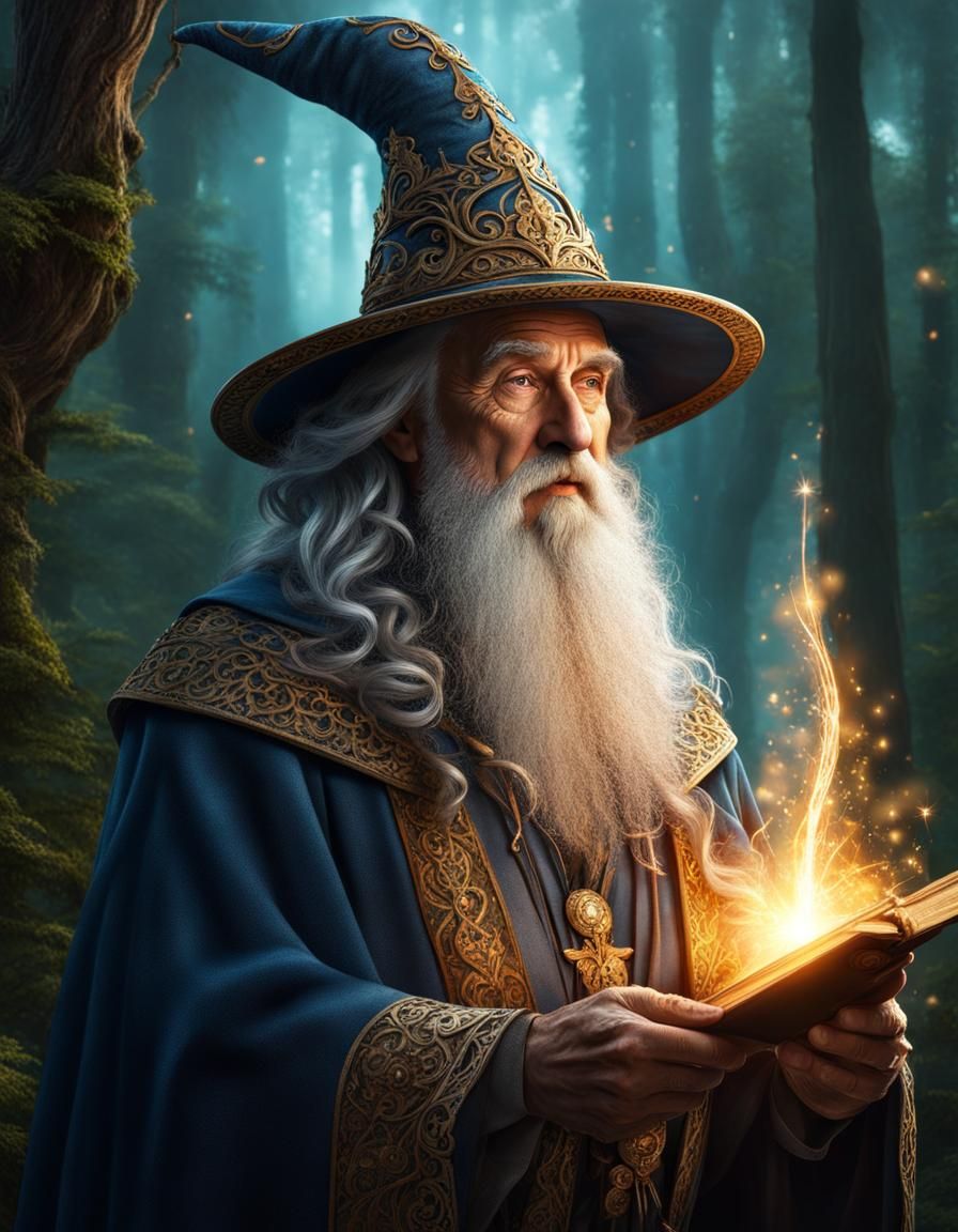 Old Sorcerer  by @Vixen Evony