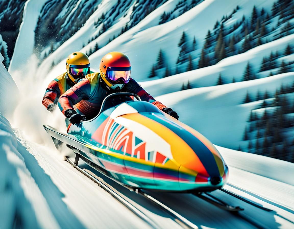 Two-Person Bobsled  by @aetherion