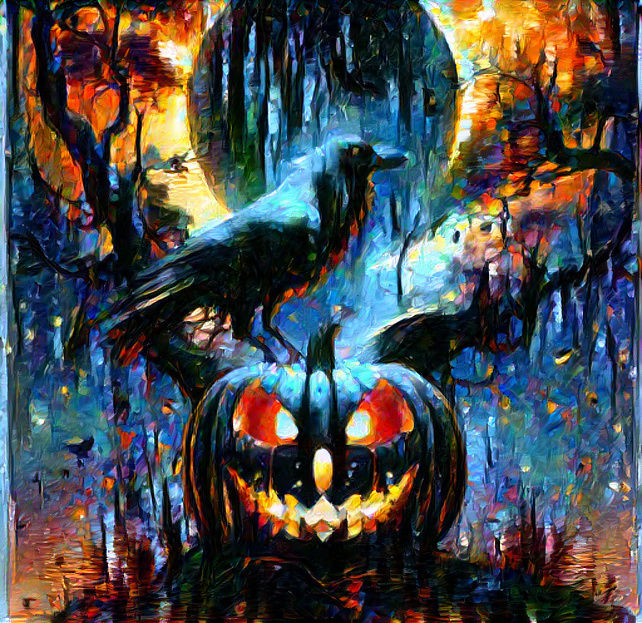 The Raven With the Curse of Rain