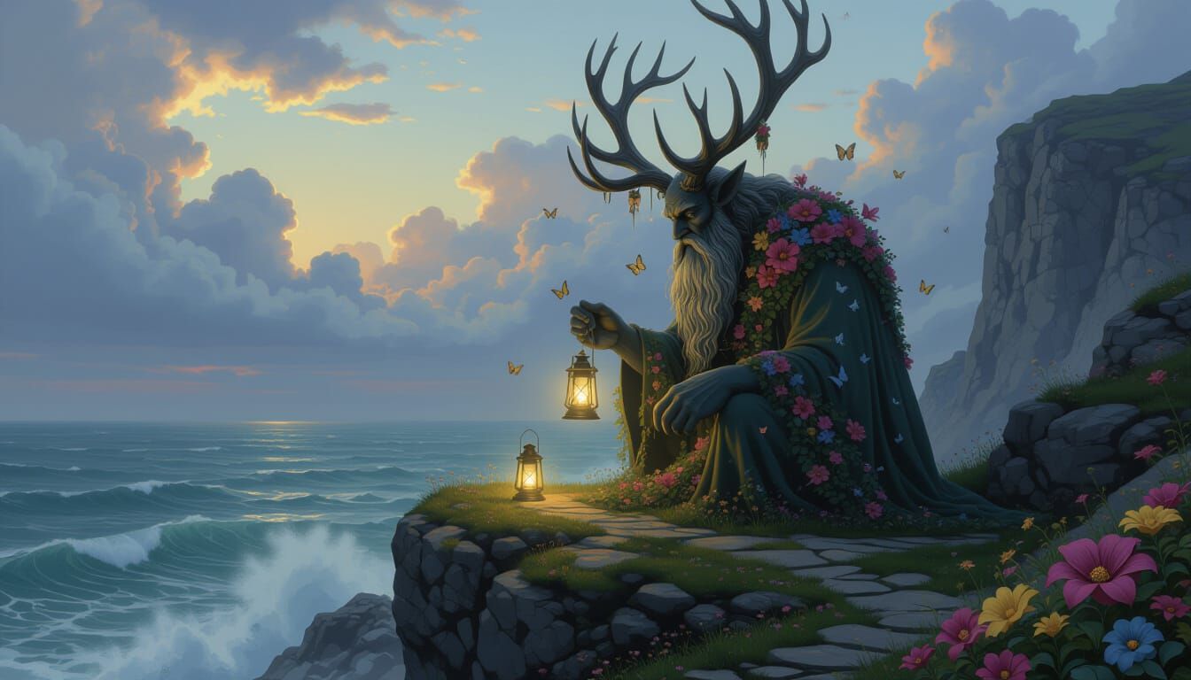 Nature's lightkeeper  by @Solfreedom