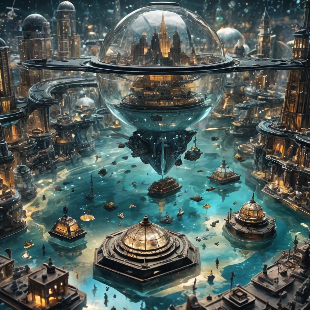 City within a city  by @DAIV