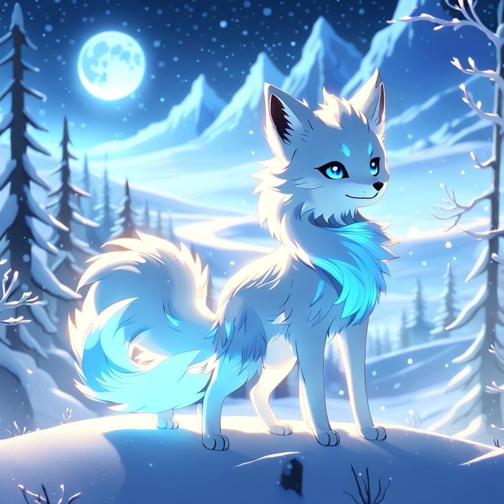 cool and handsome fox