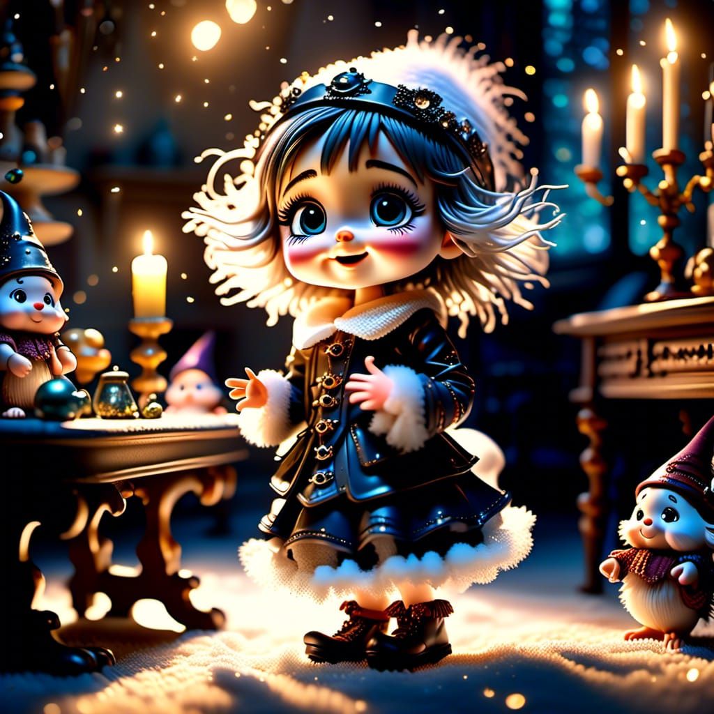 Victorian Cute Little Gnome