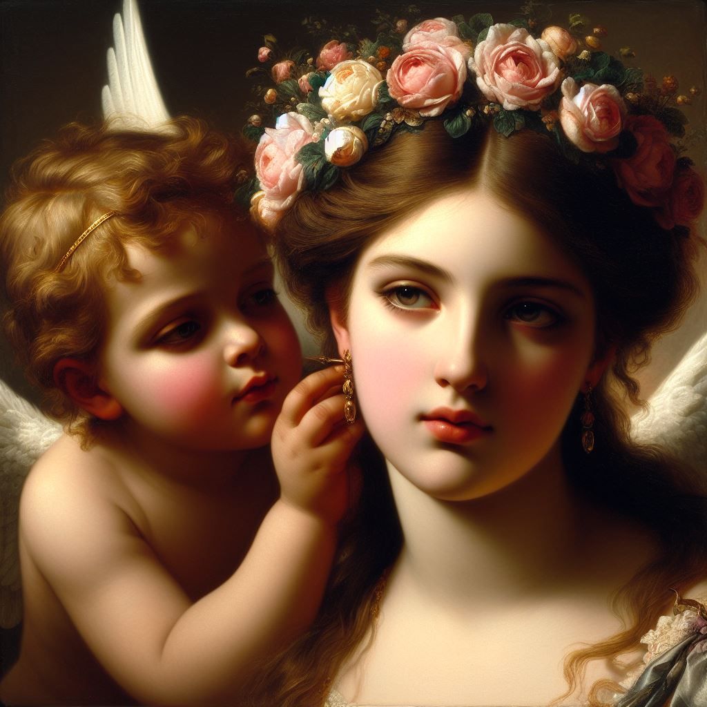 "Love looks not with the eyes, but with the mind, And therefore is