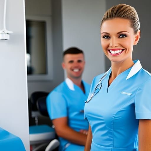 dental nurse AI Generated Artwork NightCafe Creator