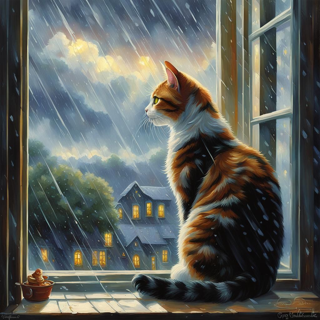 Rainy Day  by @Wolfstar