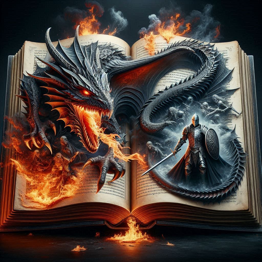 Saint George and the dragon