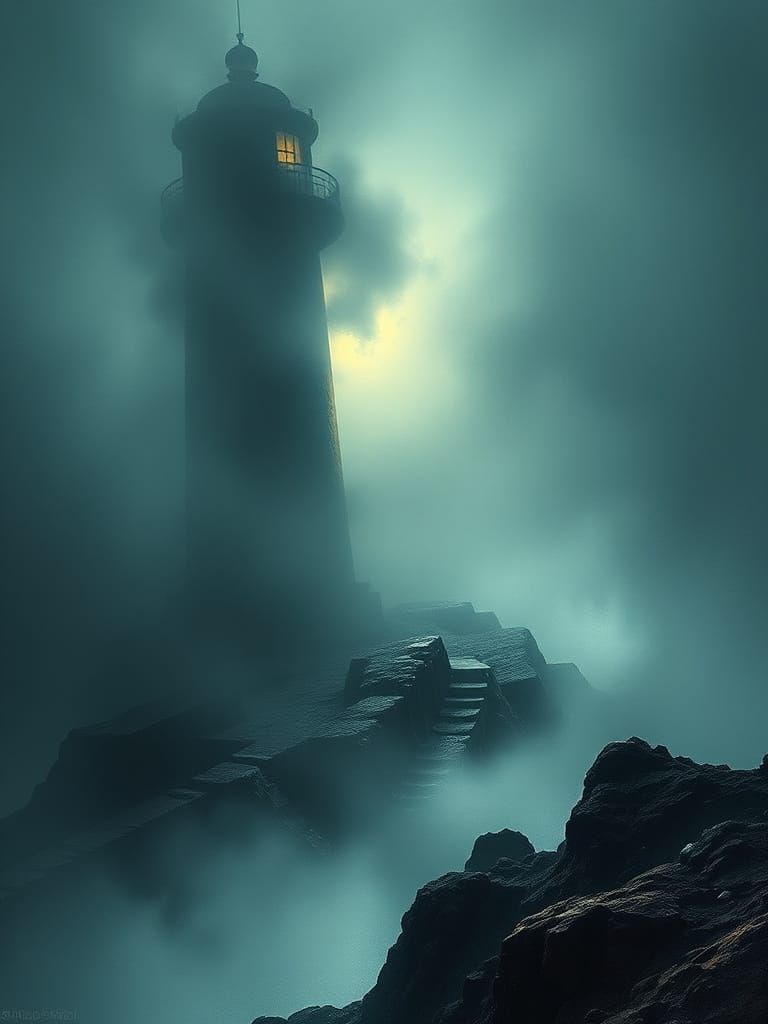 In the mist  by @LoscoFiguro