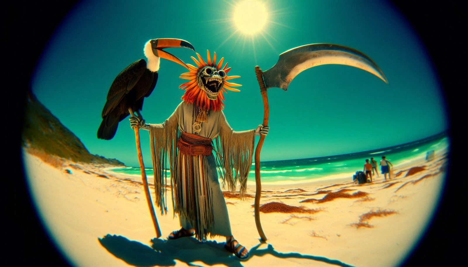 hippy werewolf beachcomber pariah messiah