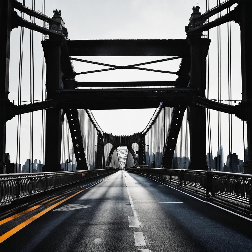 New York Bridge.