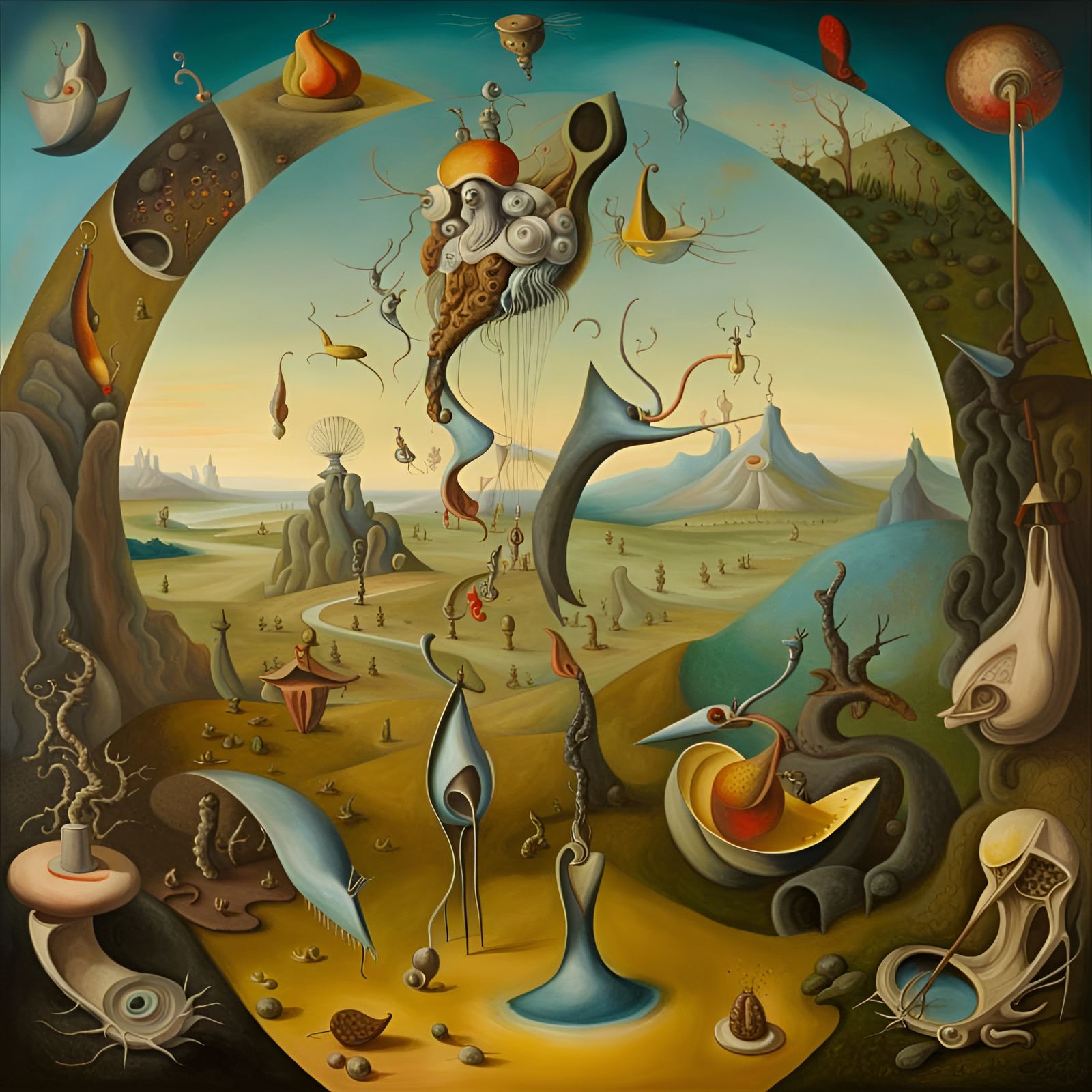 Surrealism Legends - AI Generated Artwork - NightCafe Creator